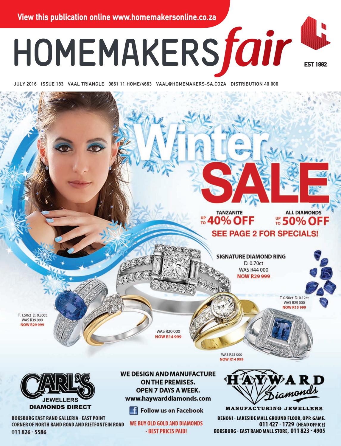 HOMEMAKERSfair, Vaal, July 2016 by HOMEMAKERS Issuu