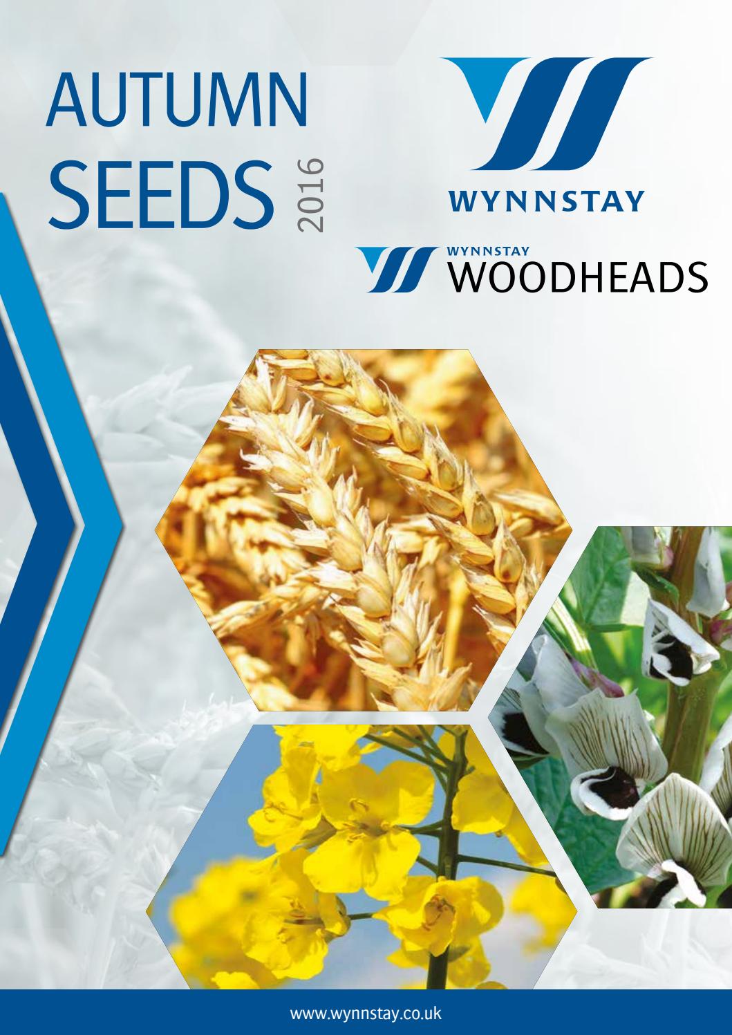 Autumn Seeds Brochure 2016 by WynnstayGroup Issuu