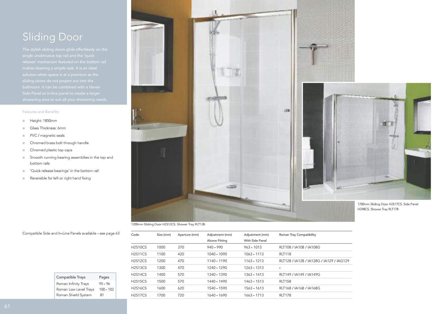 Roman Showers Summer 2016 Brochure by Rubberduck Bathrooms Ltd Issuu