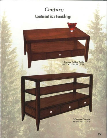 E & G Amish Furniture 2016 Ahery Woodworking 家具目录 / Occasionals / 第 24 页