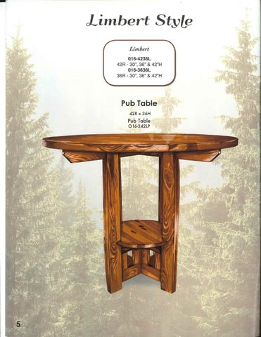 E & G Amish Furniture 2016 Ahery Woodworking 家具目录 / Occasionals / 第 7 页