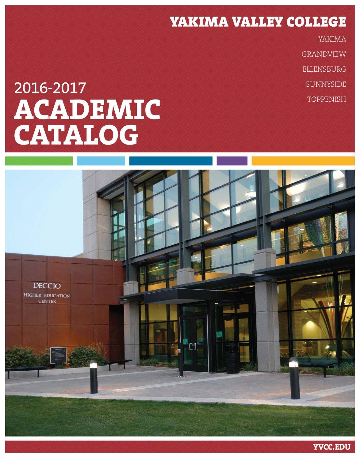 20162017 YVC Course Catalog by Yakima Valley College Issuu
