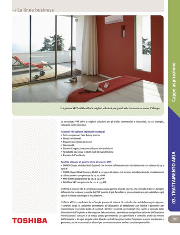 Extration and Ventilation - Trattamento Aria 第 21 页