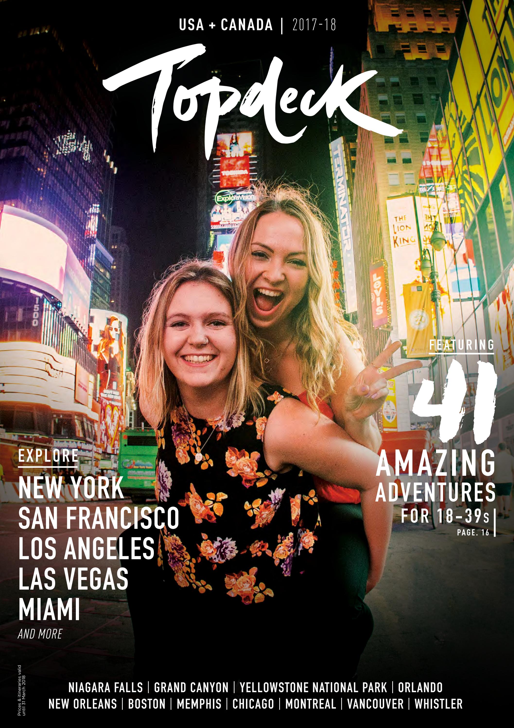 (GBP) Topdeck North America 201718 by Topdeck Travel Issuu