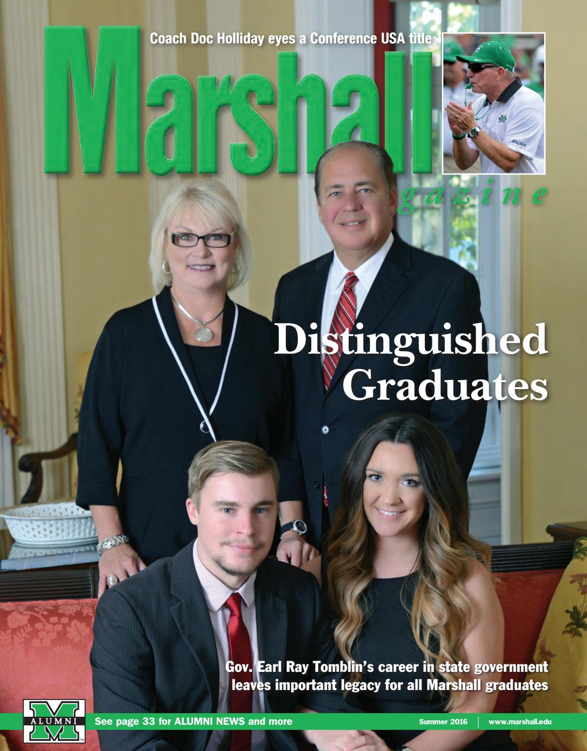 Marshall Magazine Summer 2016 by Susan Tams, Marshall University Issuu