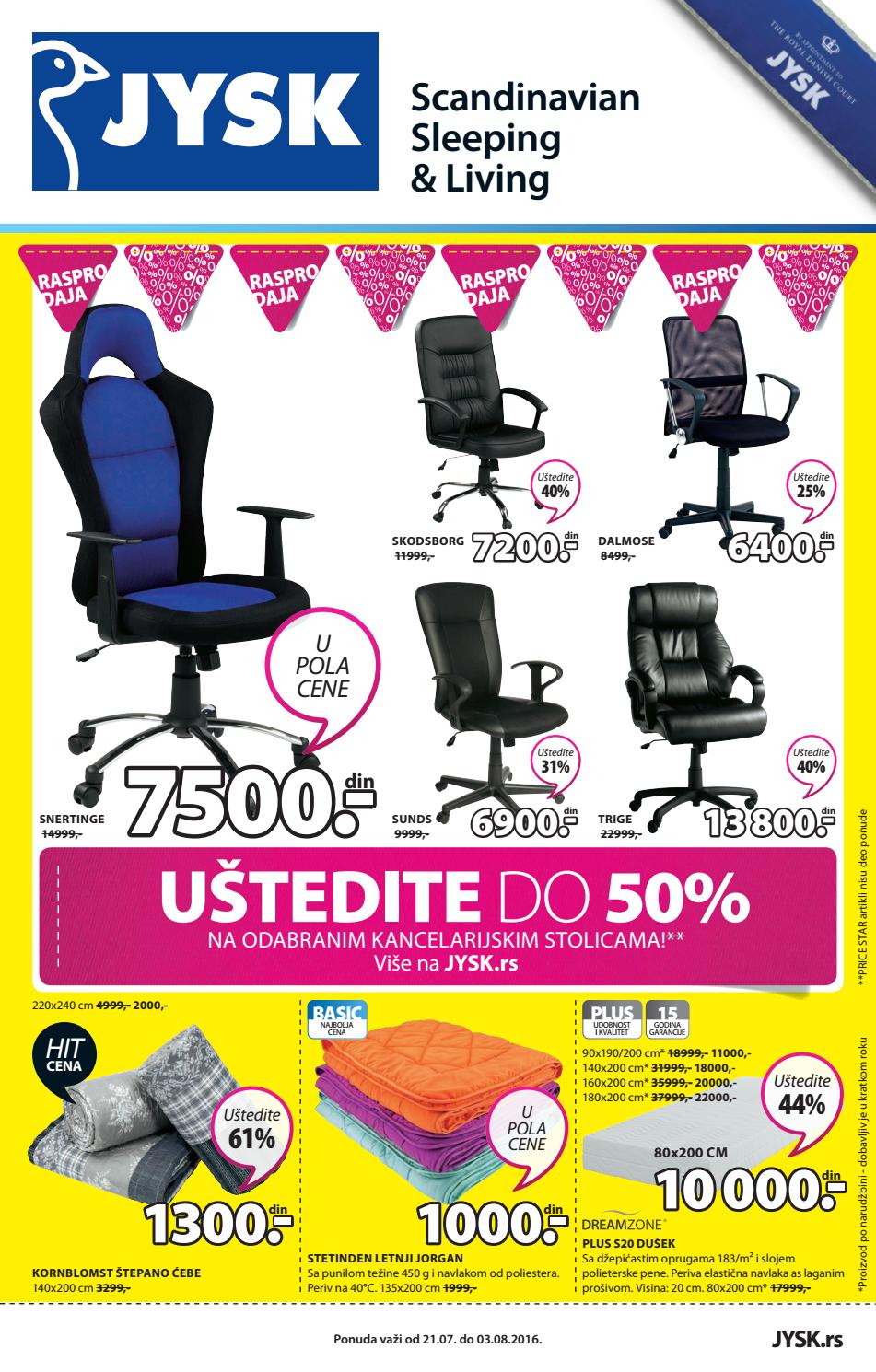 Jysk rs katalog od 21 07 03 08 2016 by Catalog.hr Issuu