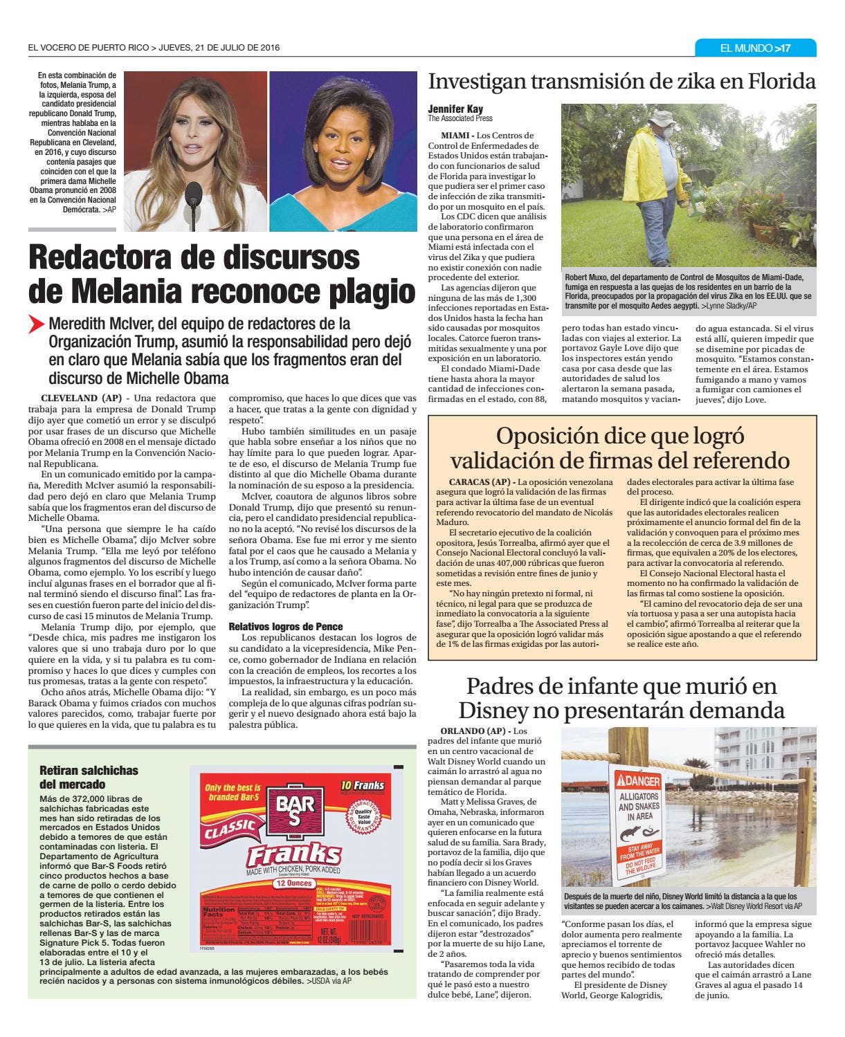 Edición 21 de Julio 2016 by El Vocero de Puerto Rico - Issuu, image size:1221x1499