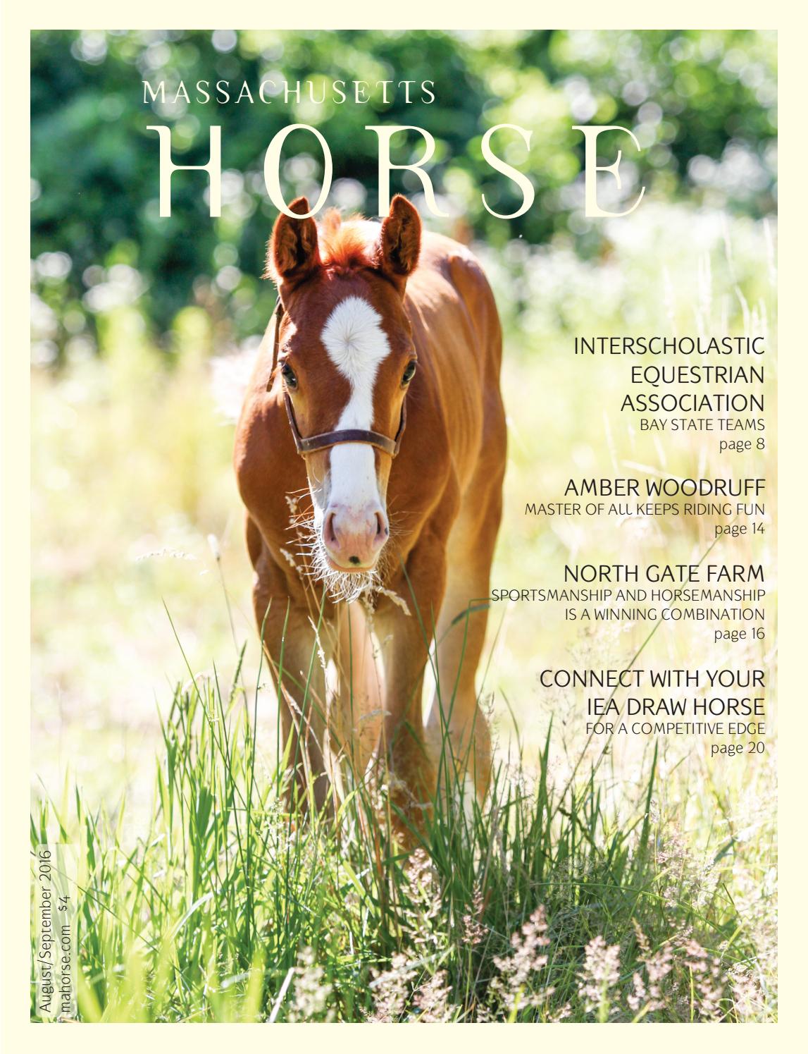 Massachusetts Horse August/September 2016 by Community Horse Media Issuu