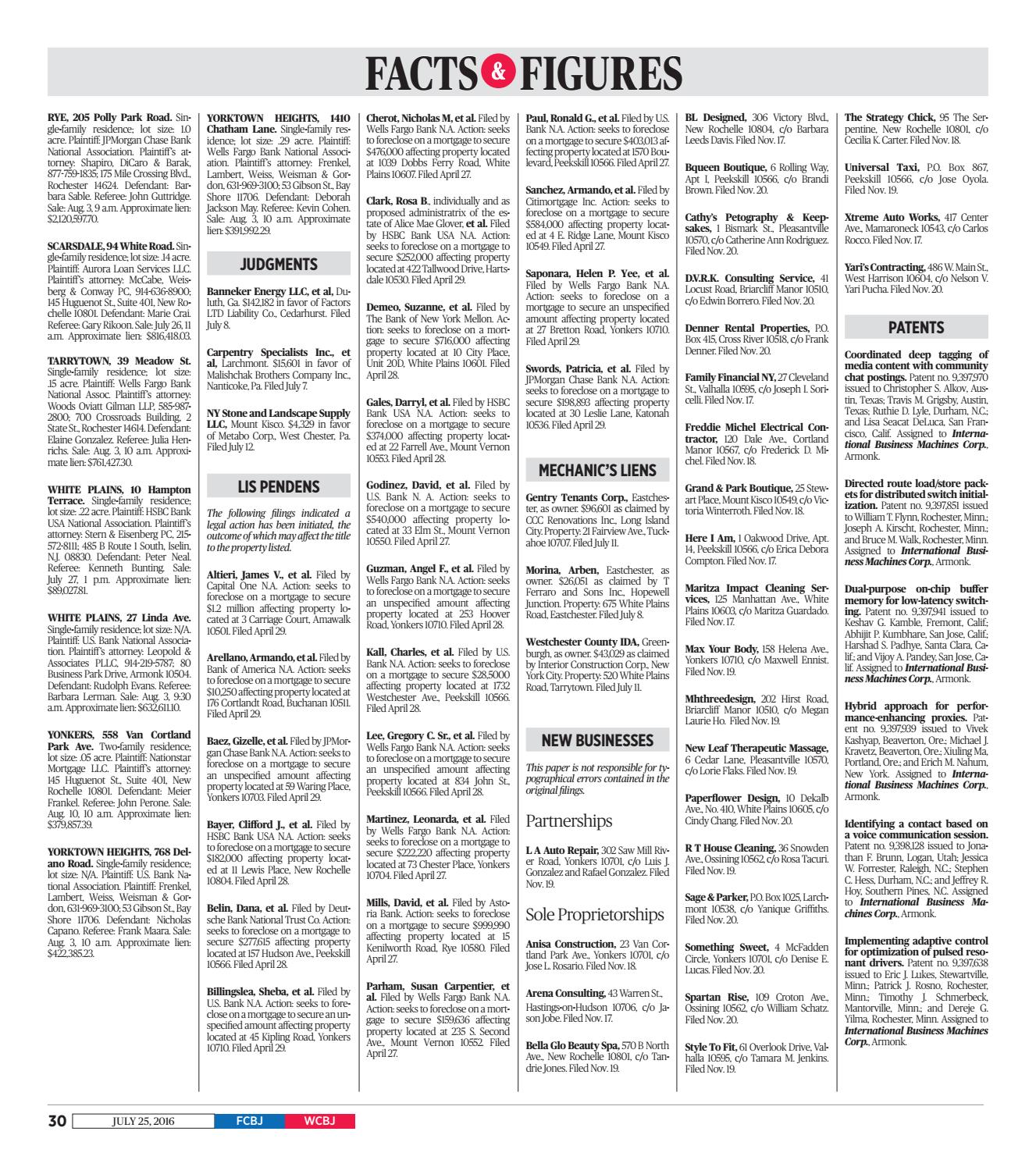 Westchester And Fairfield County Business Journals 072516 By Wag