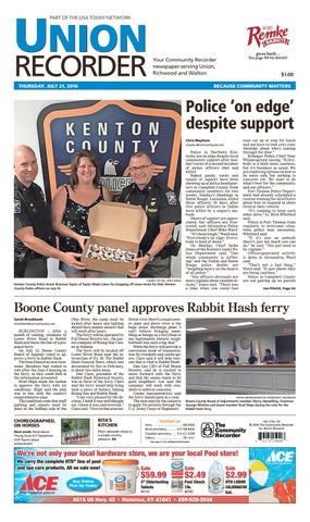 Enquirer Union Recorder 072116 Media Issuu By fgYyvb76