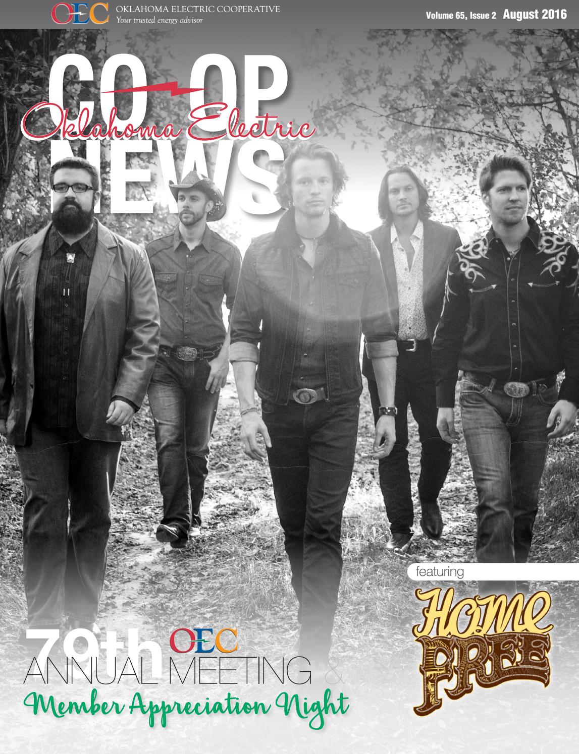 Oklahoma Electric Coop News August 2016 by Oklahoma Electric