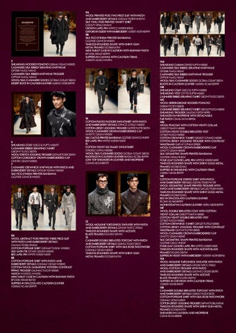 Fall Winter 2016/17 Men's Catalogue by Dolce&Gabbana