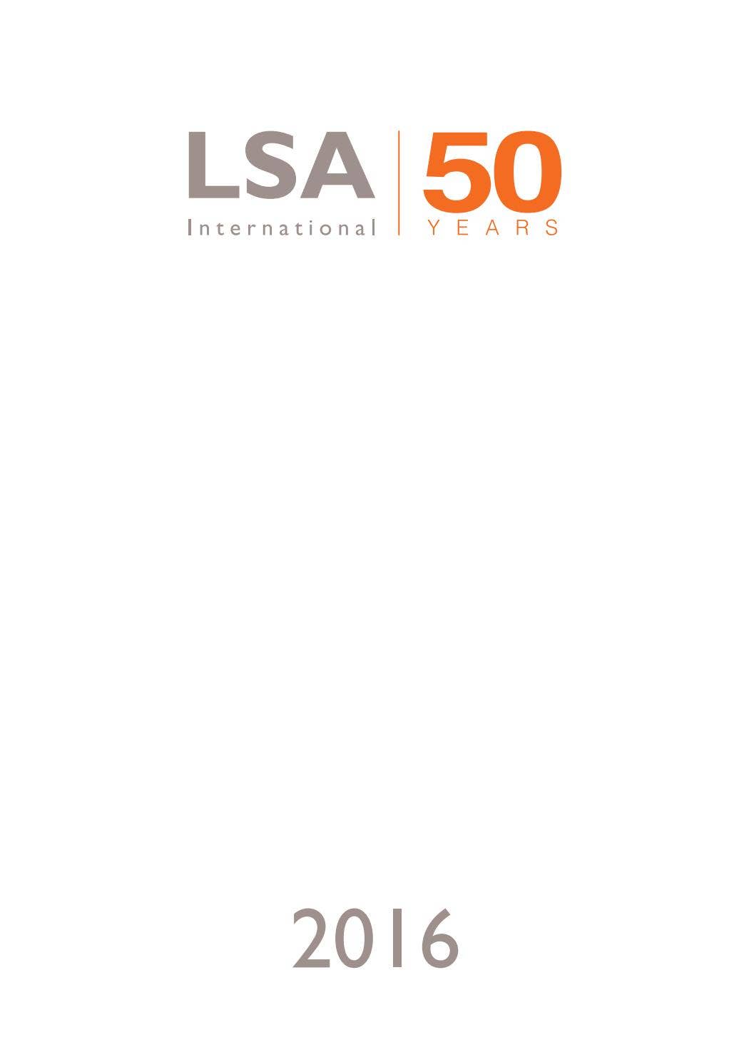 Lsa catalogue 2016 by Innes Issuu