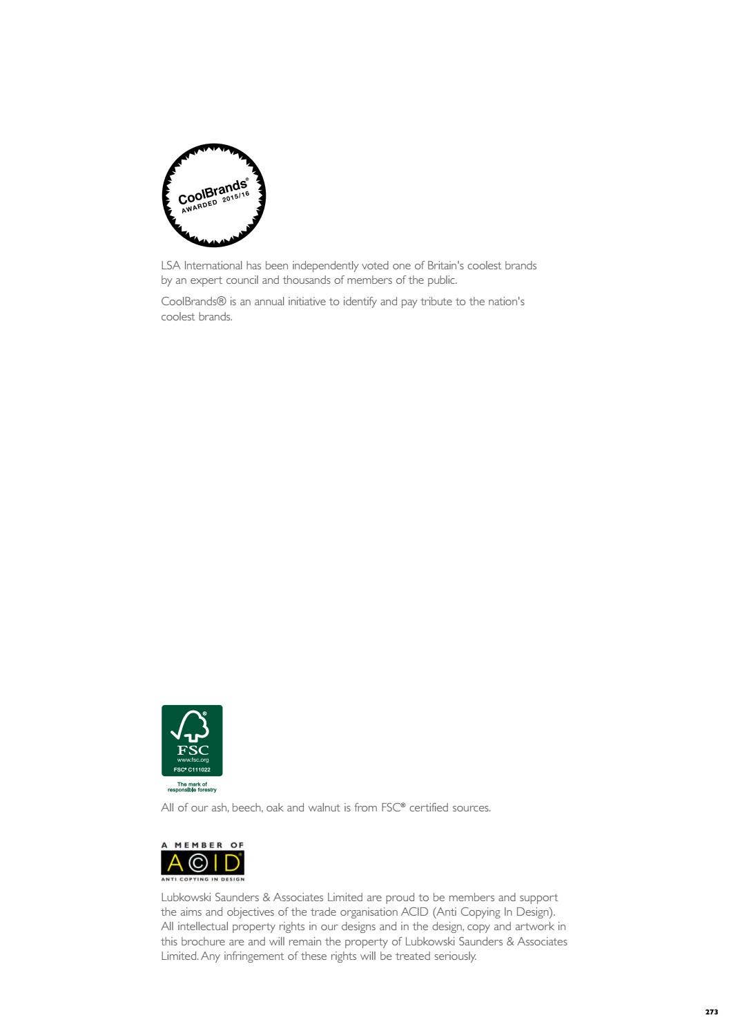 Lsa catalogue 2016 by Innes Issuu