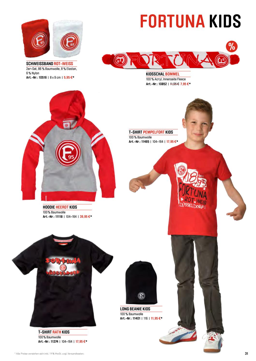 Fortuna D/üsseldorf Schwei/ßband rot-wei/ß
