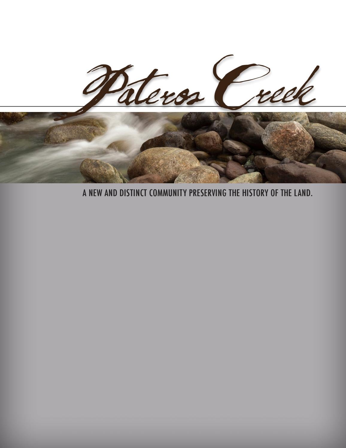 Pateros Creek by The Group, Inc. Real Estate Issuu