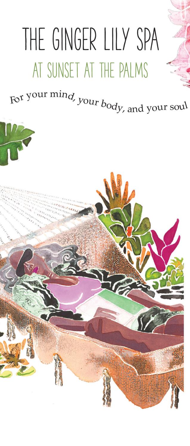 Ginger Lily Spa at Sunset at the Palms Negril, Jamaica by Social Caddie