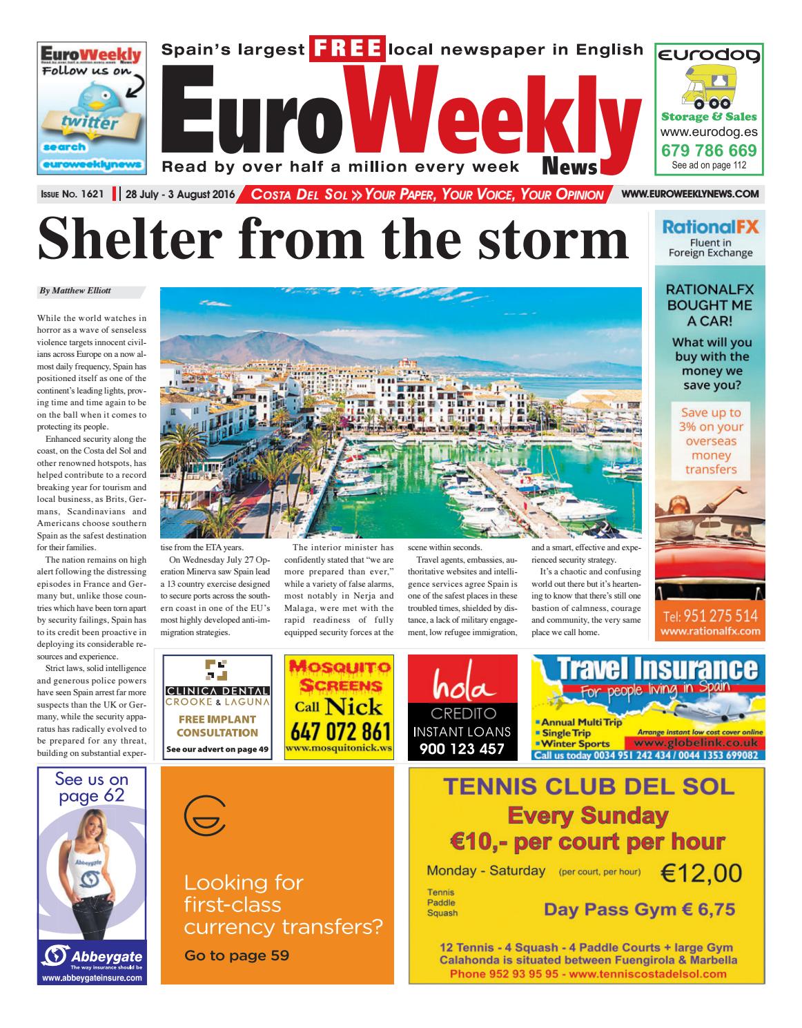 Euro Weekly News - Costa del Sol 28 July - 3 August 2016 Issue ...