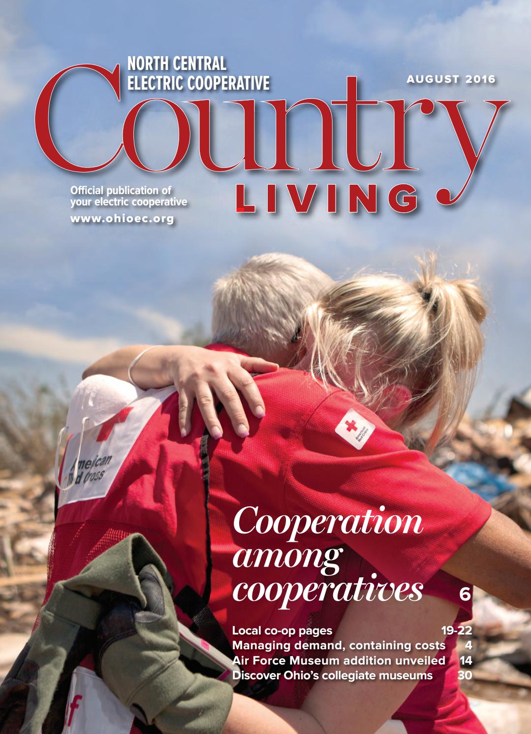 Country Living August 2016 North Central By American MainStreet