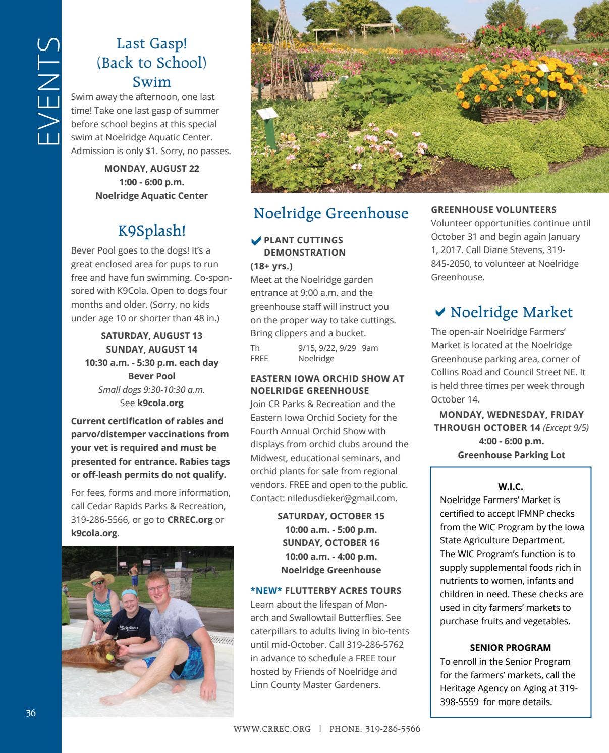 August 2016 Our CR and Fall PLAY! Guide by City of Cedar Rapids - Issuu