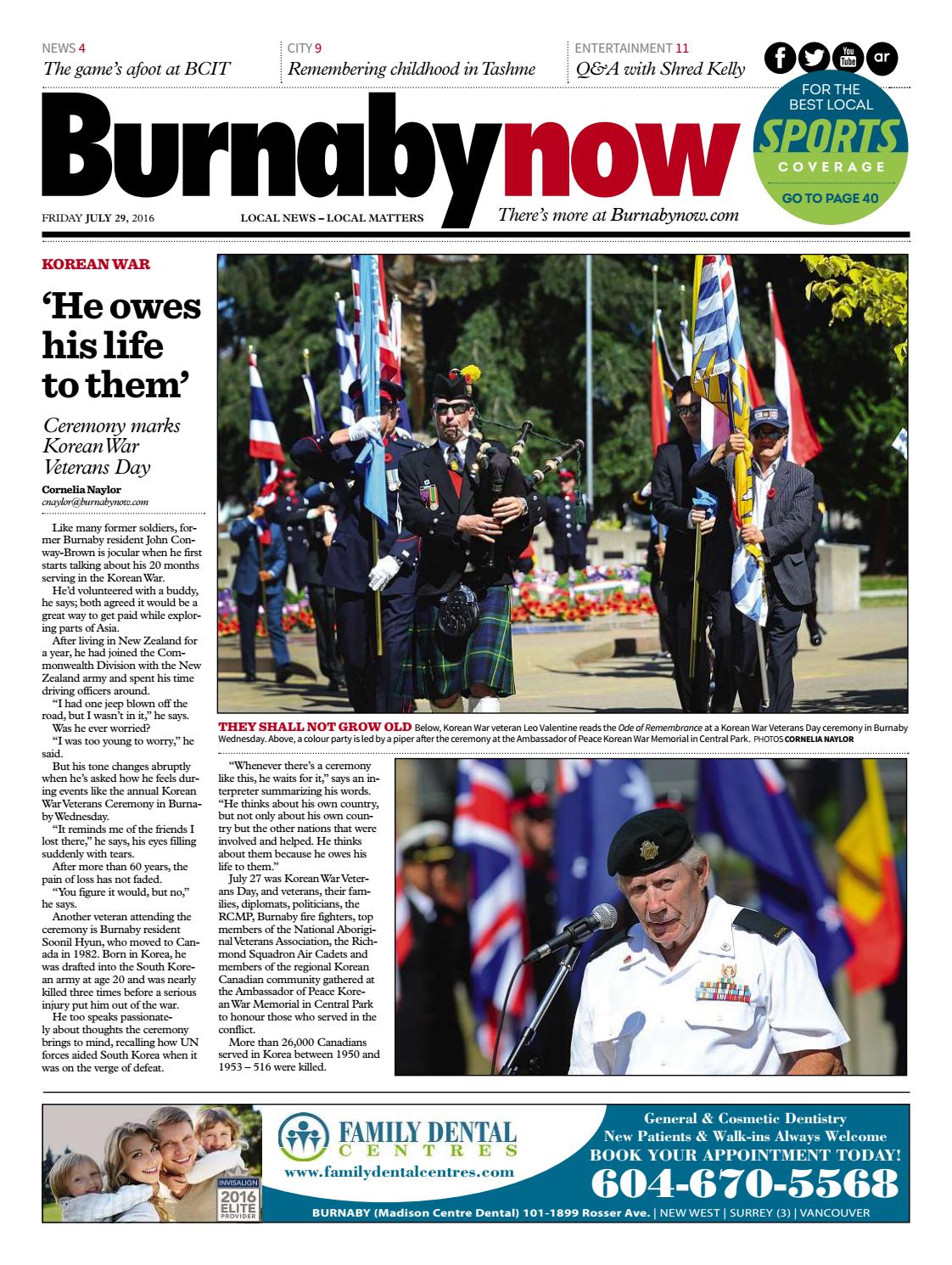 Burnaby Now July 29 2016 By Burnaby Now Issuu