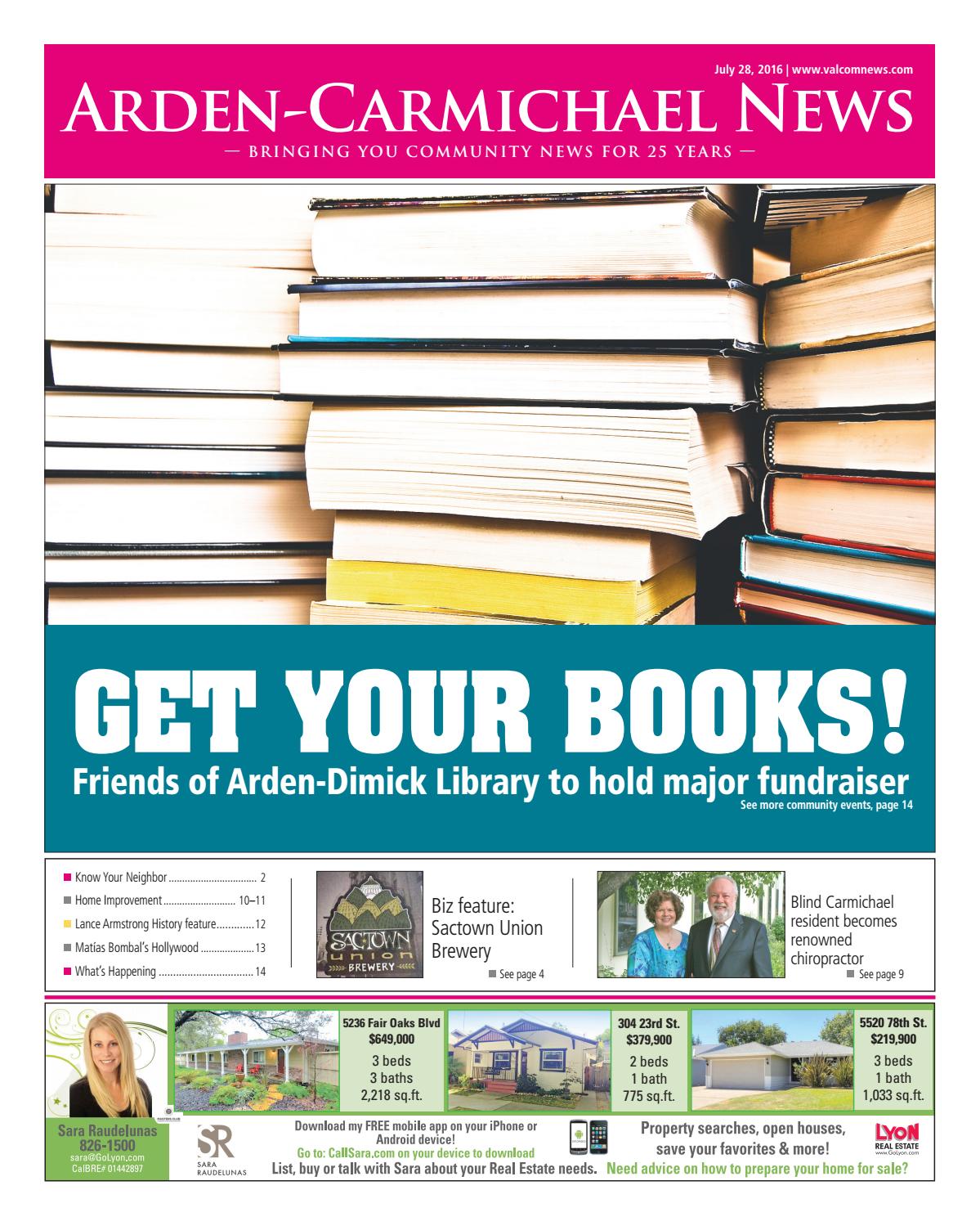 ArdenCarmichael News July 28, 2016 by Valley Community Newspapers