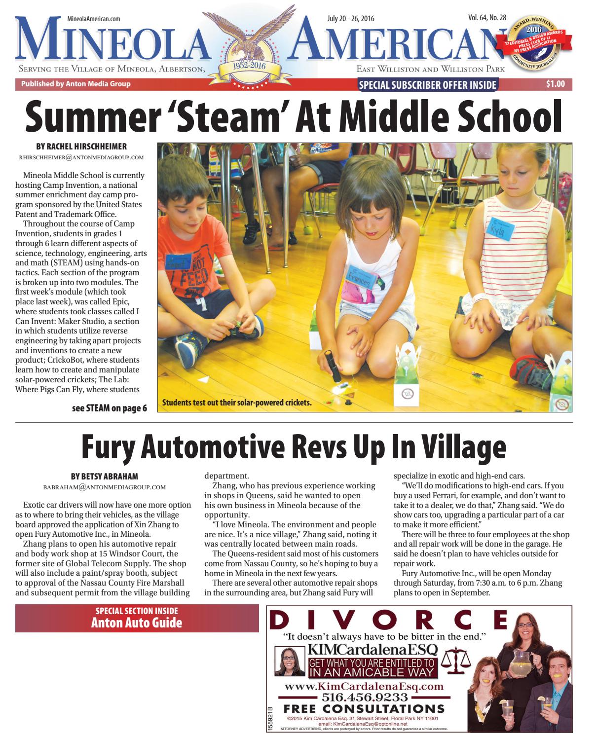 Mineola American by Anton Community Newspapers Issuu