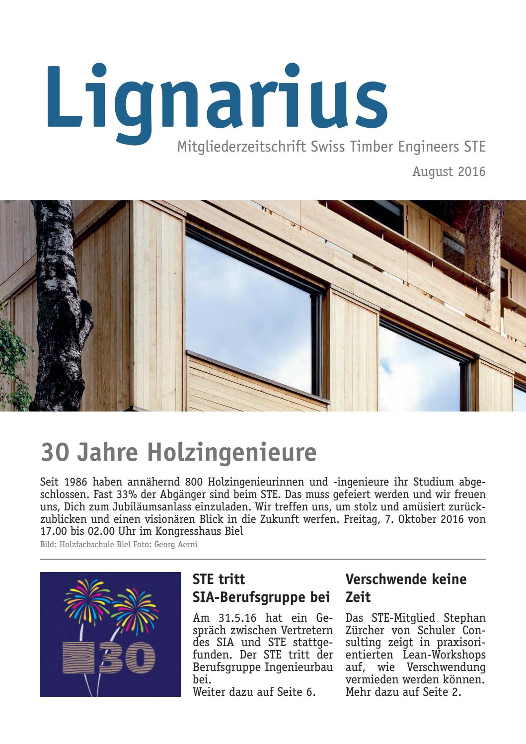 Lignarius_16_08 by Swiss Timber Engineers STE - Issuu