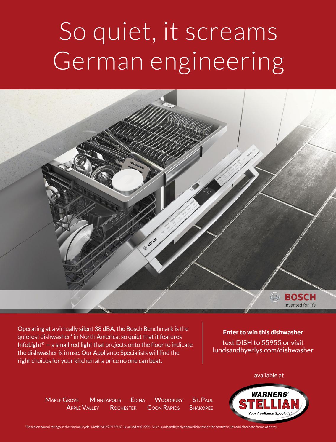 quietest dishwasher 2016