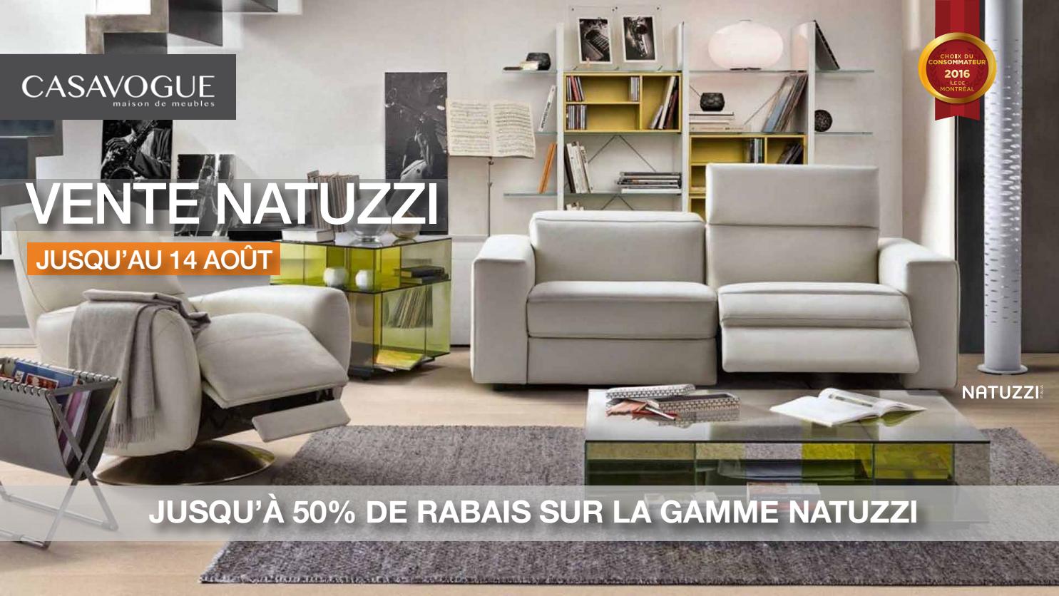 Natuzzi Sale by CasaVogue Ameublement Issuu