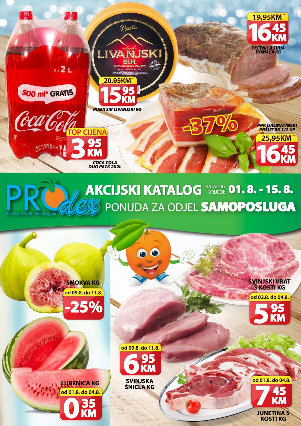 Prodex tg katalog samoposluga od 01 15 08 2016 by Catalog.ba Issuu