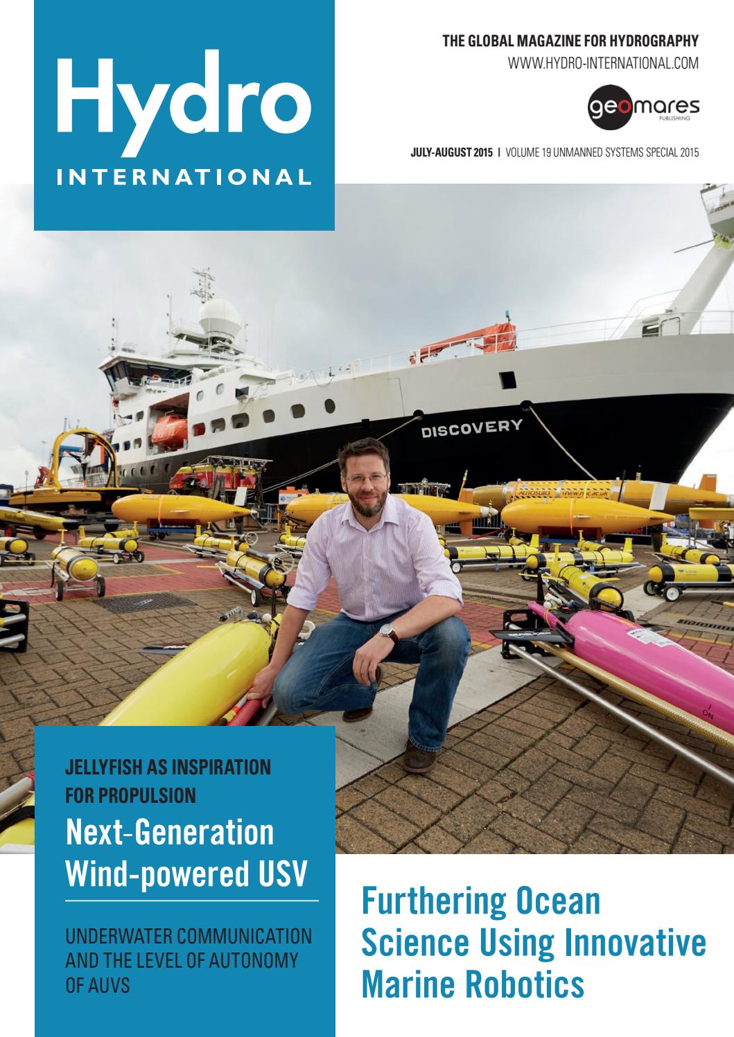 Hydro international unmanned systems special 2015 by Geomares Publishing Issuu