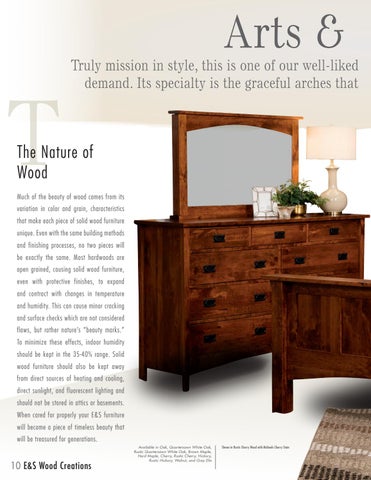 E & G Amish Furniture 2016 E&S 实木 Creations 家具目录 / Bedrooms / 第 10 页