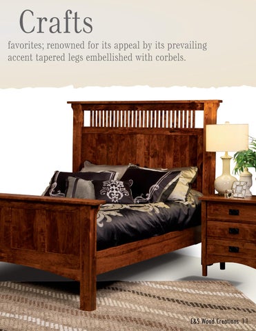 E & G Amish Furniture 2016 E&S 实木 Creations 家具目录 / Bedrooms / 第 11 页