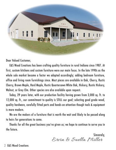 E & G Amish Furniture 2016 E&S 实木 Creations 家具目录 / Bedrooms / 第 2 页
