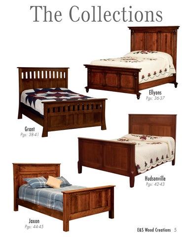 E & G Amish Furniture 2016 E&S 实木 Creations 家具目录 / Bedrooms / 第 5 页