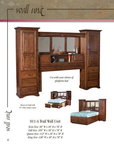 2016 印度 Trail 家具目录 / Beds / E & G Amish Furniture 第 10 页