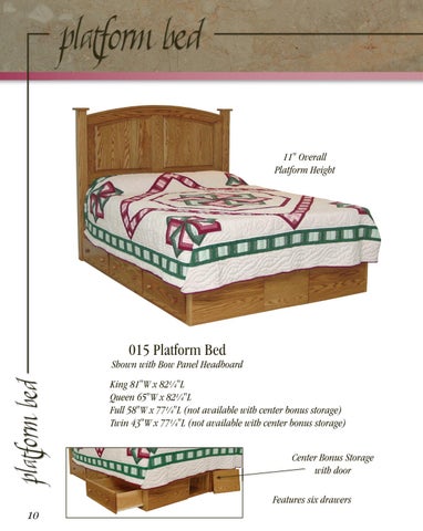 2016 印度 Trail 家具目录 / Beds / E & G Amish Furniture 第 14 页
