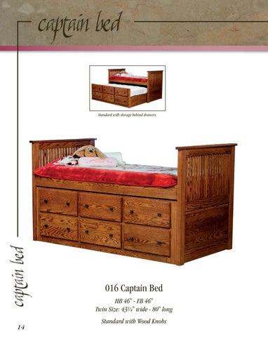 2016 印度 Trail 家具目录 / Beds / E & G Amish Furniture 第 18 页