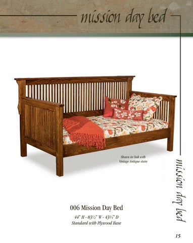 2016 印度 Trail 家具目录 / Beds / E & G Amish Furniture 第 21 页