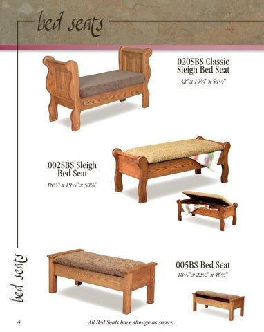 2016 印度 Trail 家具目录 / Beds / E & G Amish Furniture 第 8 页