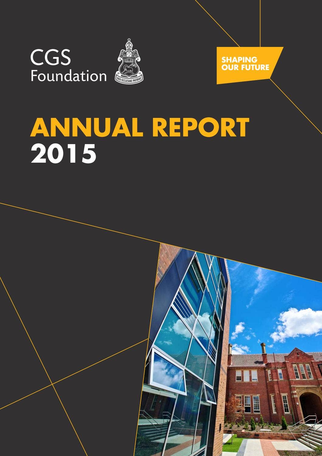 Foundation Annual Report by Canberra Grammar School - Issuu