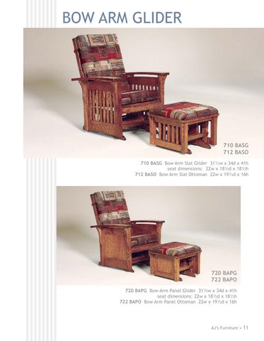 2016 AJ's 家具目录 / 客厅 / E & G Amish Furniture 第 11 页