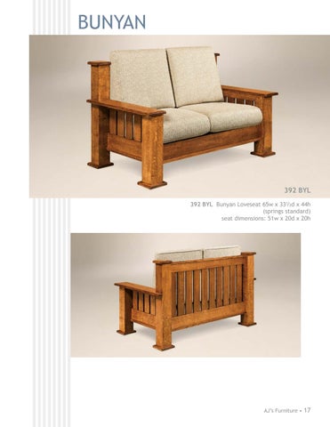 2016 AJ's 家具目录 / 客厅 / E & G Amish Furniture 第 17 页