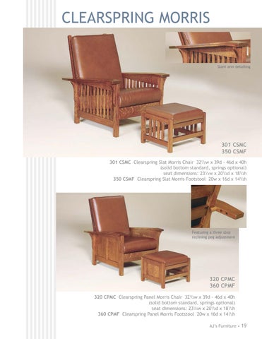 2016 AJ's 家具目录 / 客厅 / E & G Amish Furniture 第 19 页