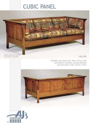 2016 AJ's 家具目录 / 客厅 / E & G Amish Furniture 第 20 页