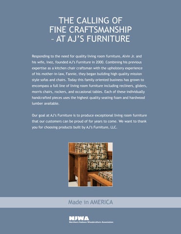 2016 AJ's 家具目录 / 客厅 / E & G Amish Furniture 第 2 页