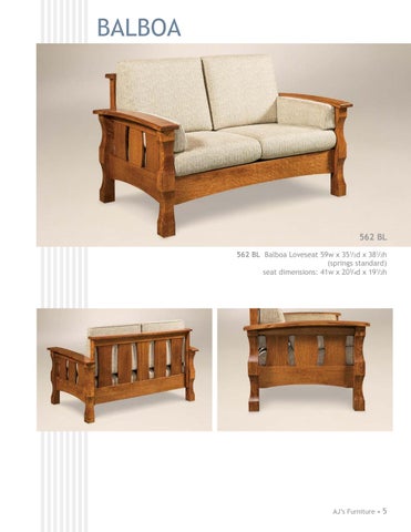 2016 AJ's 家具目录 / 客厅 / E & G Amish Furniture 第 5 页