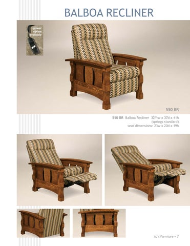 2016 AJ's 家具目录 / 客厅 / E & G Amish Furniture 第 7 页