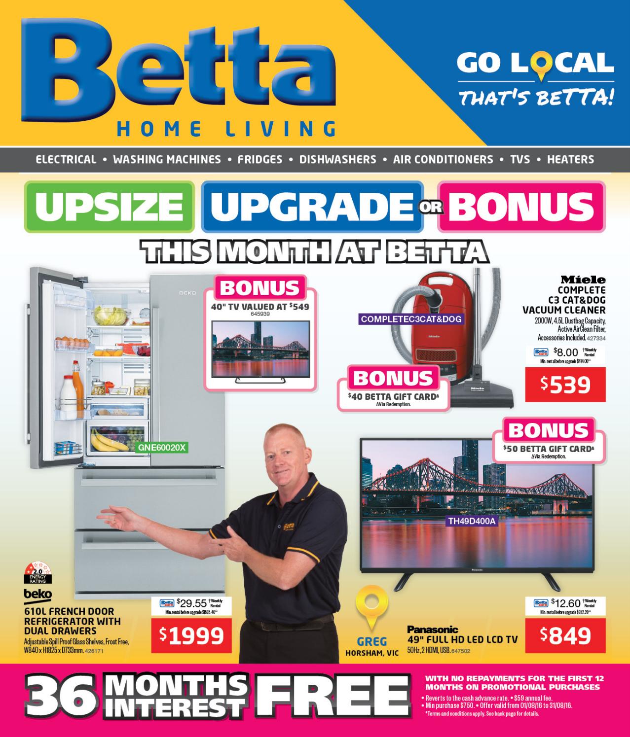 Betta Home Living Electrical Catalogue August 2016 by Echo